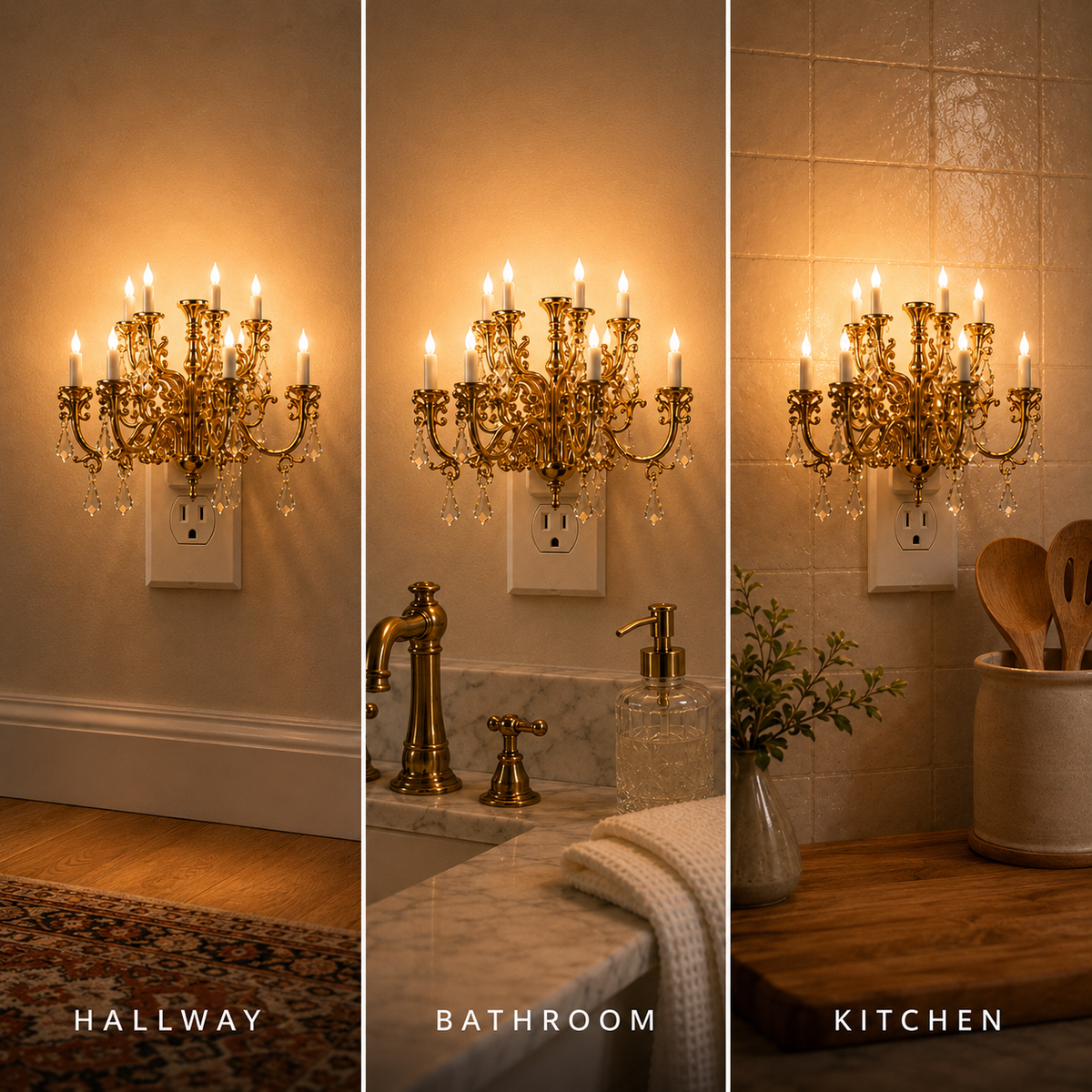 Alerra® Vintage Chandelier Night Light