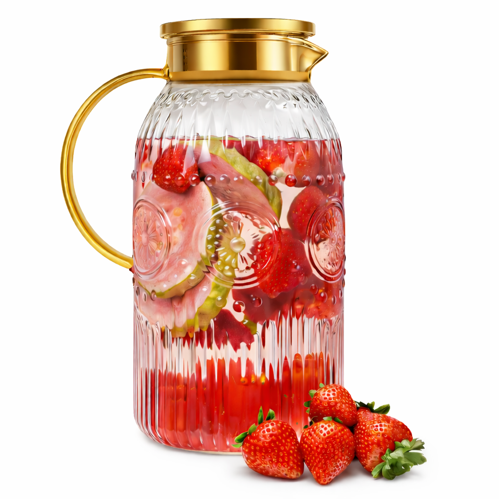 Alerra Sunstone 68 Oz Vintage Glass Pitcher