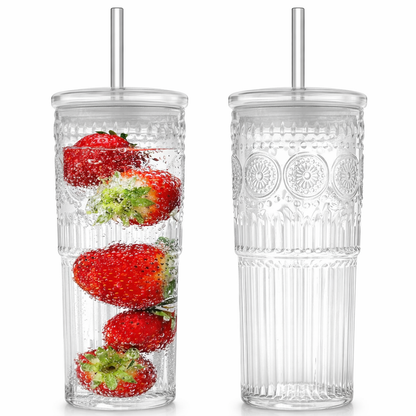 Alerra Sunstone 24 Oz Glass Cup