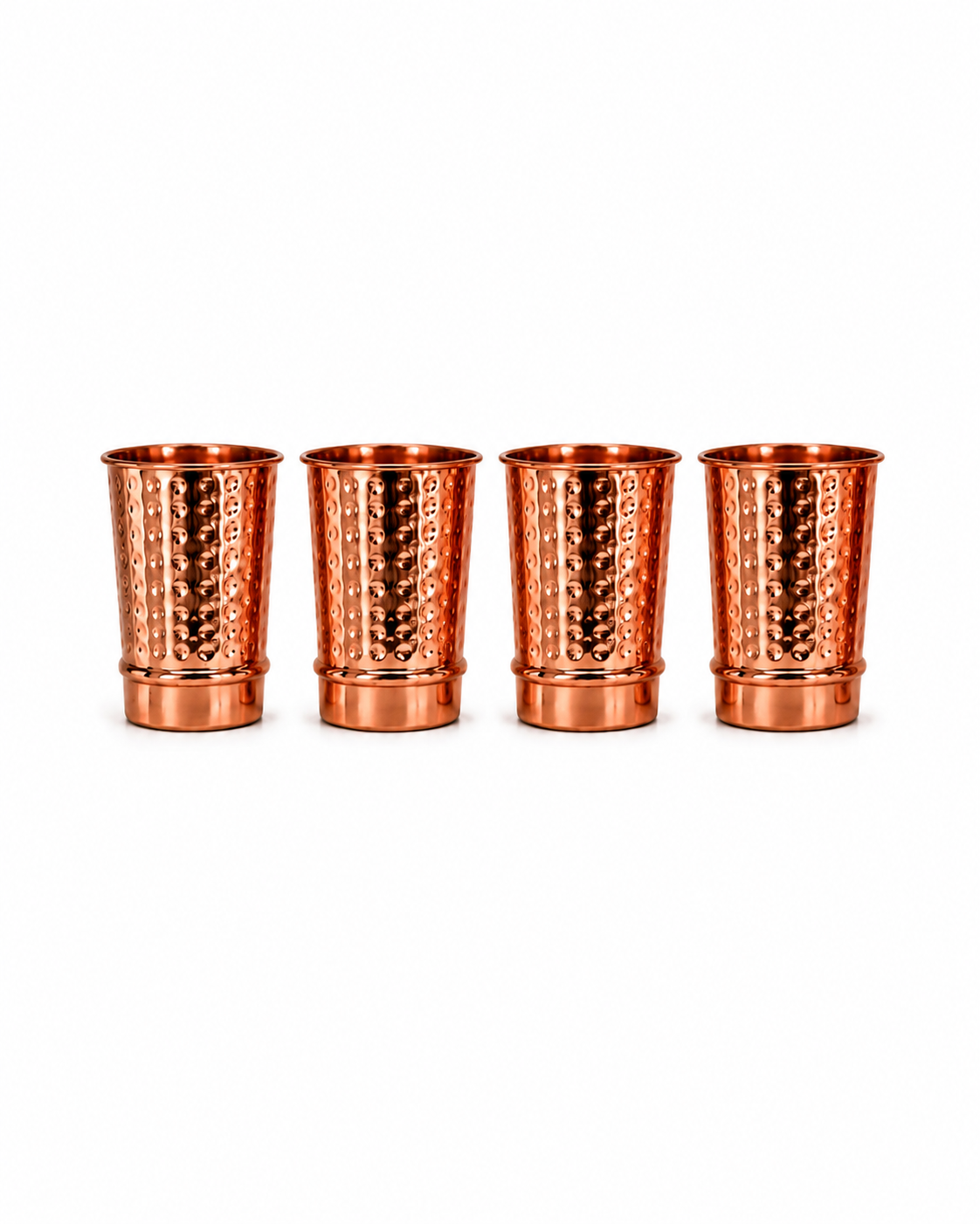 Alerra™ Pure Copper Tumbler Set (Set of 4)