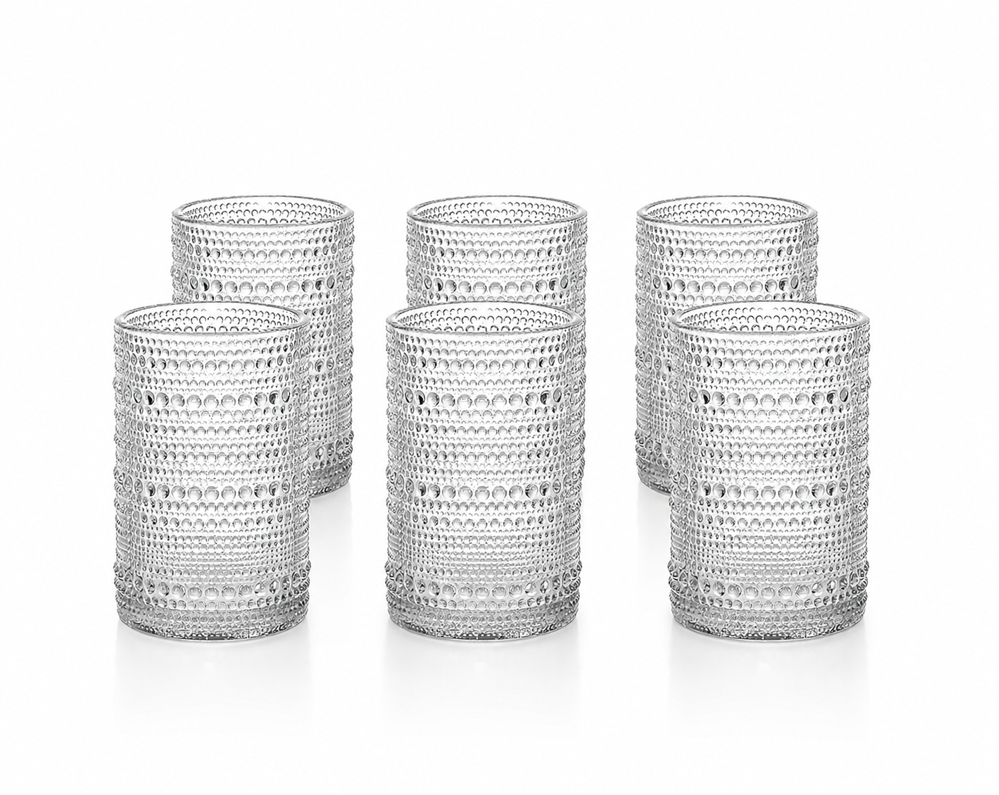 Alerra 13 Oz Vintage Glassware (Set of 6)