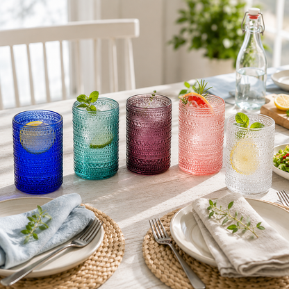 Alerra 13 Oz Vintage Glassware (Set of 6)