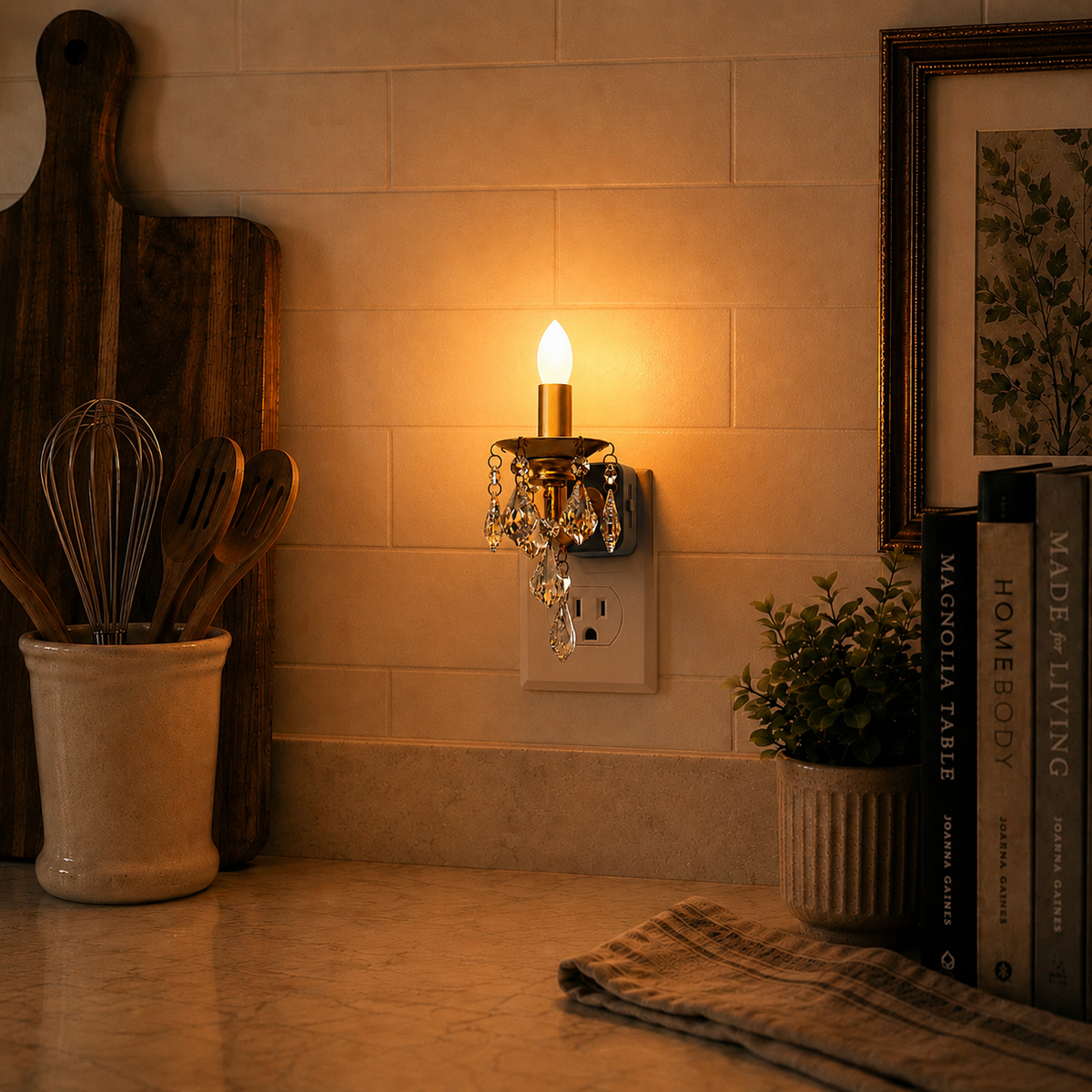 Alerra® Candle Flame Night Light