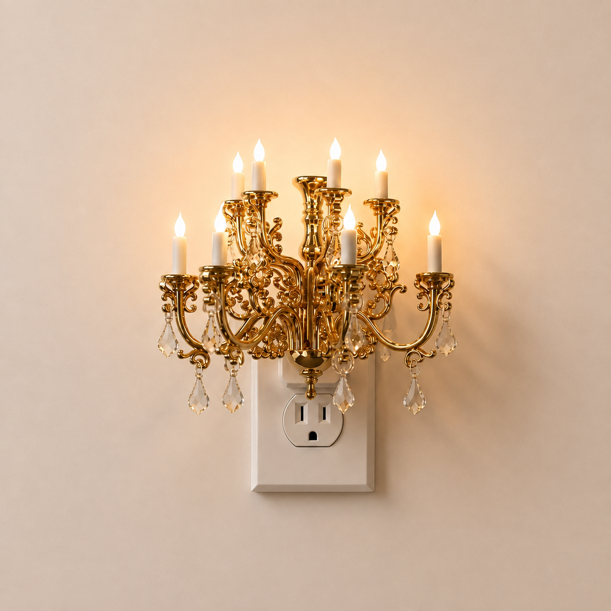 Alerra® Vintage Chandelier Night Light