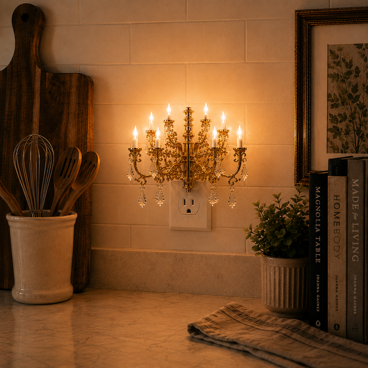 Alerra® Vintage Chandelier Night Light